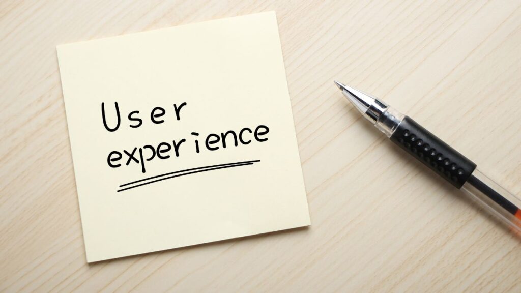 make sure your websites visitors have a good user experience