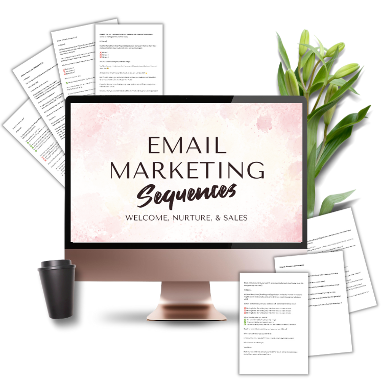 email marketing sequences for bloggers that want to sell their products