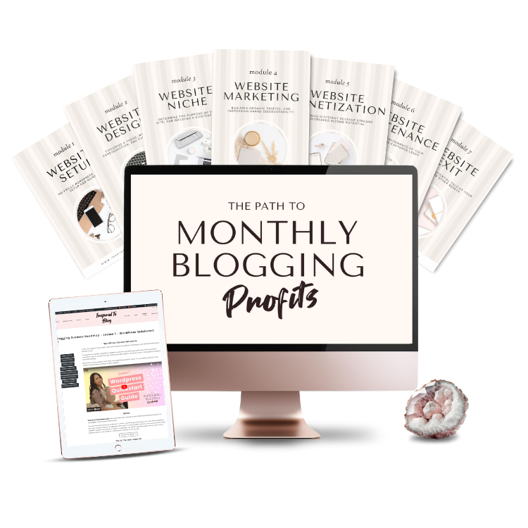 niche site blogging for income, generating income off websites