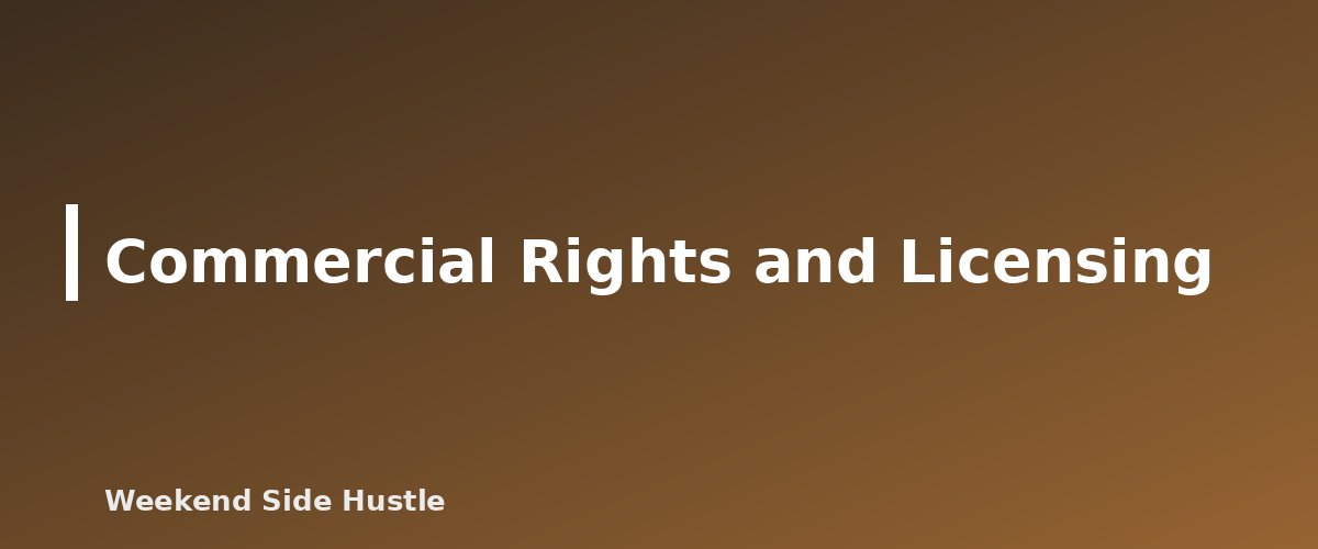 Commercial Rights and Licensing - illustration for AI Voice and Video Tools for Creators: What to Compare Before You Pay