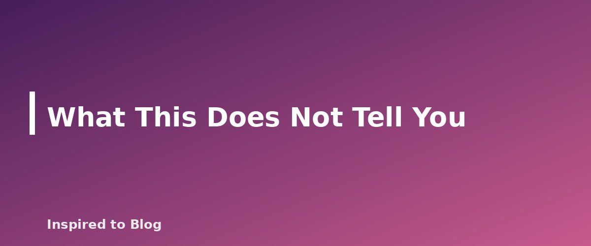 What This Does Not Tell You - banner for Can AI Content Rank on Google? What Search Central Says