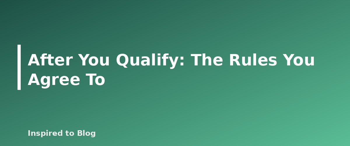 After You Qualify: The Rules You Agree To - banner for How to Qualify for Amazon Influencer: Follower and Platform Requirements