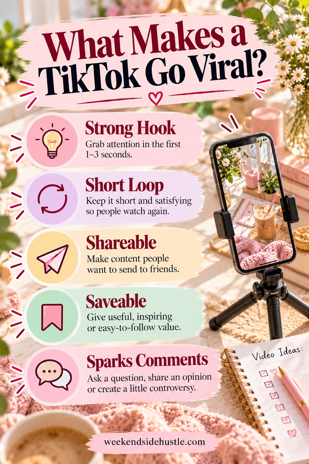 What makes a TikTok go viral